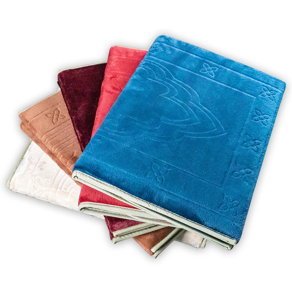Muslim Prayer Mat Foldable Muslim Carpet Islamic Carpet Pray Mate Backrest Prayer Rug İslamic Carpet Home tapis de priere