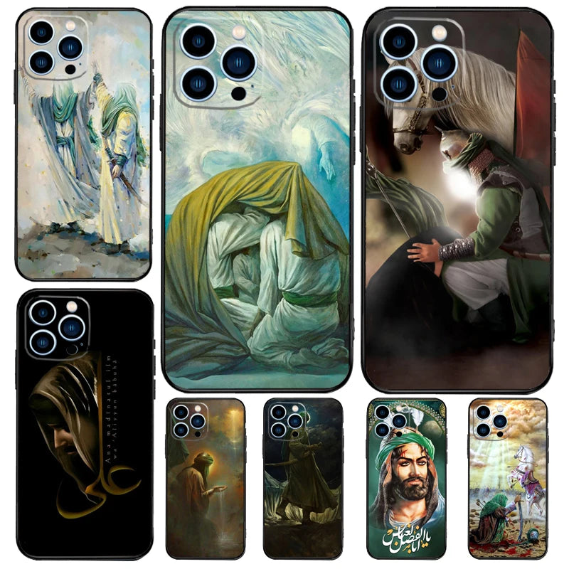 Islam Imam Ali Hussain Case For iPhone 17 Pro Max 14 13 12 11 Plus Mini Cover