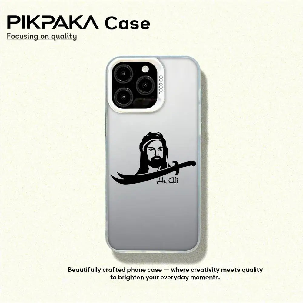 Islamic Hz A-Ali Phone Case For iPhone 17 16 15 14 13 12 11 Pro Max Air multicolor Matte Laser Metallic Aurora Funda