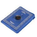 Muslim Prayer Rug Portable Large Size Braided Mats Simply Print with Compass In Pouch Travel Home New Style Pilgrimage Blanket