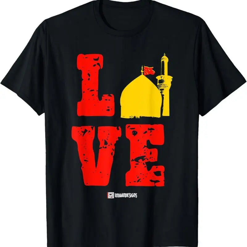 Karbala Is Love Muharram Imaan Designs T Shirt