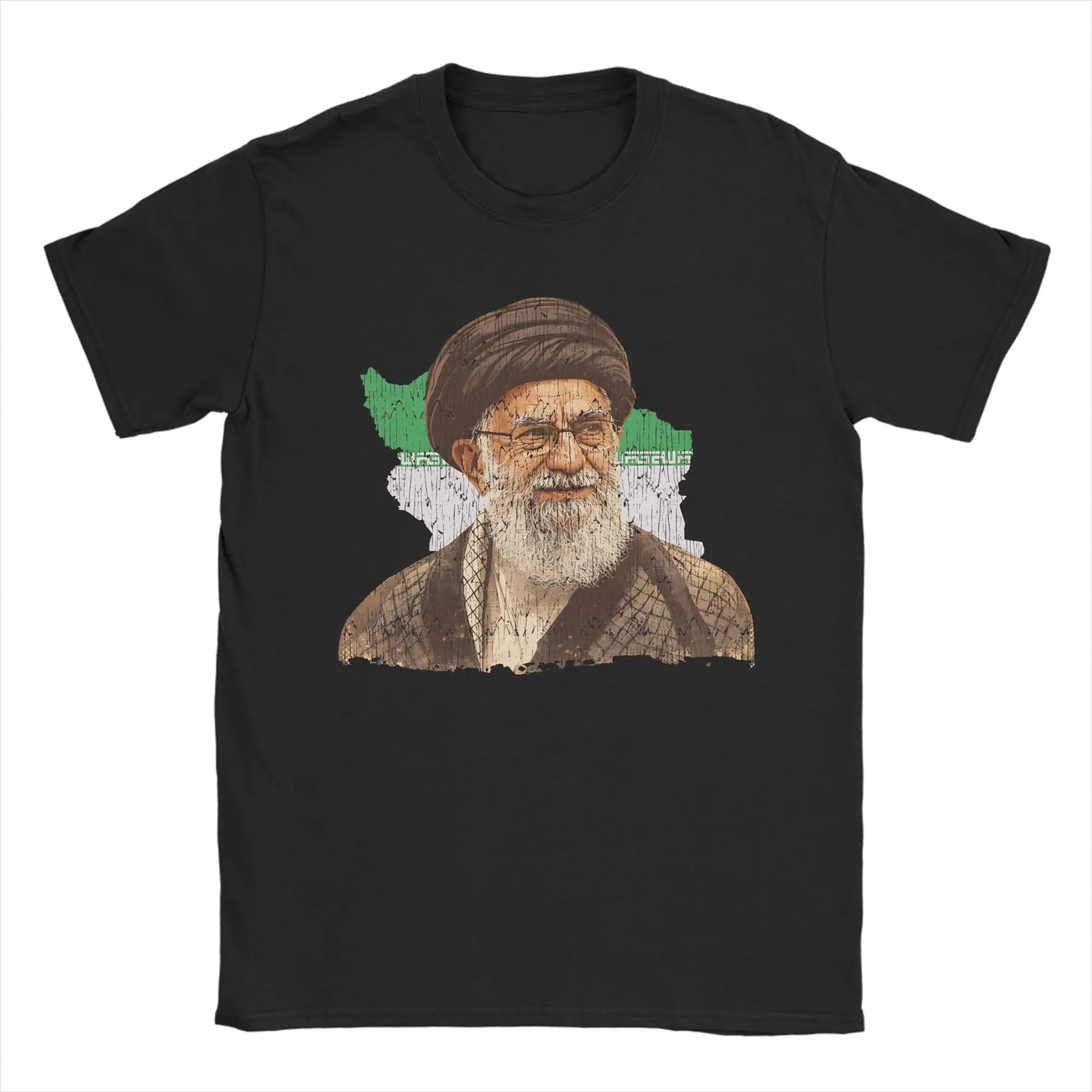 Graphic Printing We Love You Ayatollah RIP 1939-2026 IRAN Ali Khamenei T Shirt for Men's Clothing Women Summer Cotton T Shirt