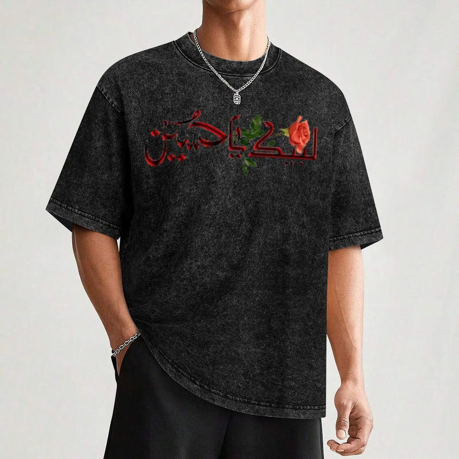 labbaik ya hussain T-Shirt Moisture Control Sports Tee