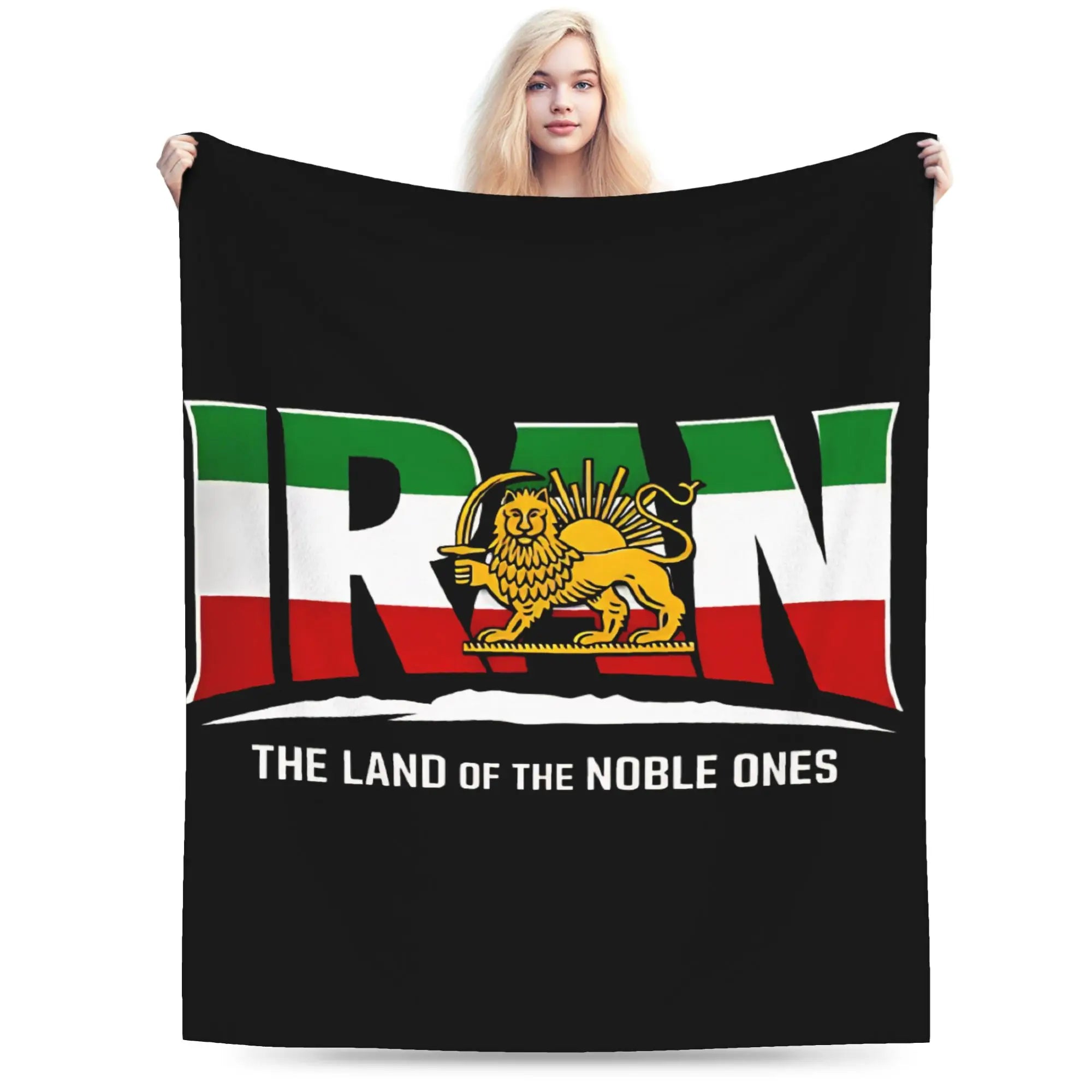 Ali Khamenei RIP A Brave Leader Of Iran 1939 2026 Warm Comfy Blanket For Chair Sofa Bed  Throw Blanket Winter Flannel Bedspread