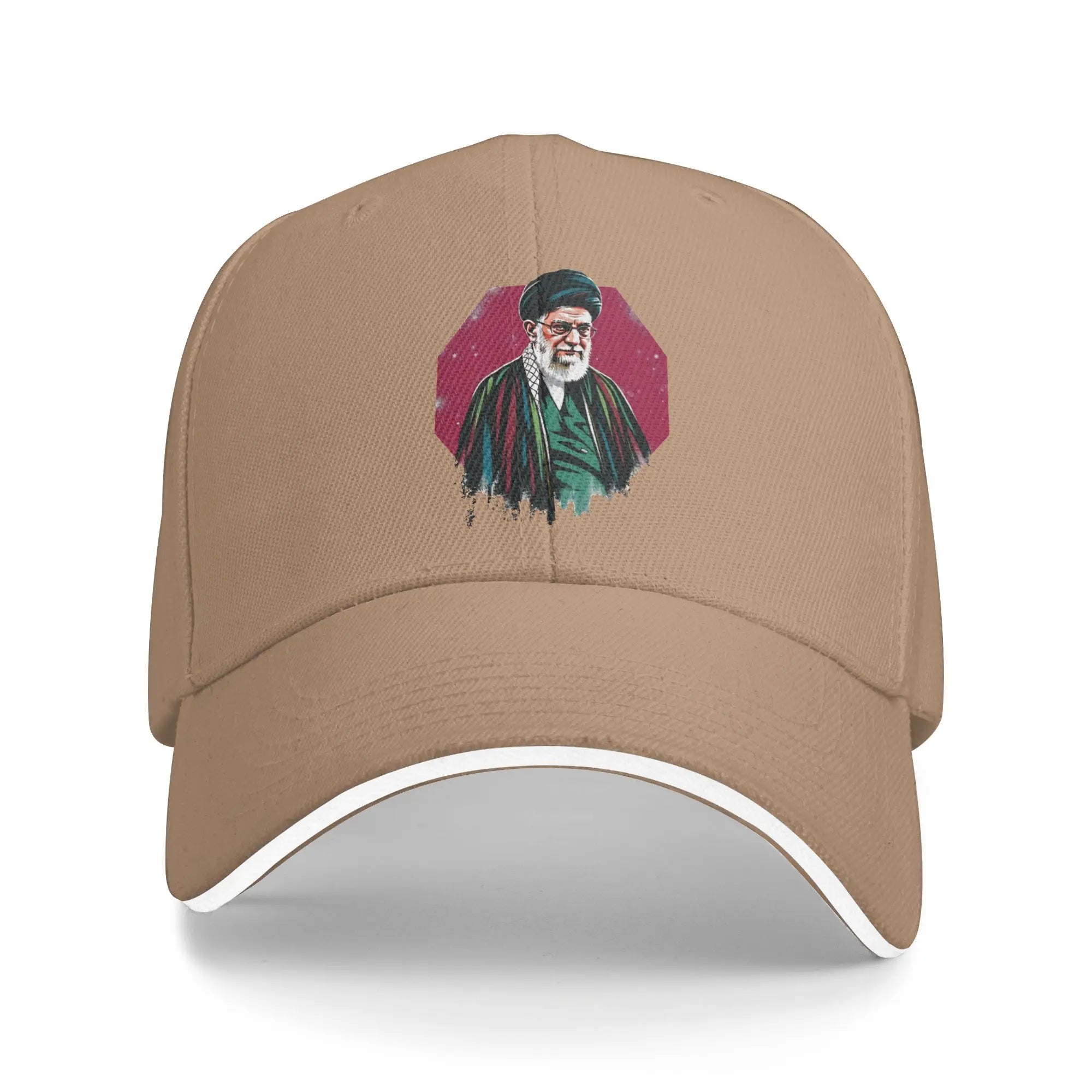 Ali K-Khamenei  Baseball Cap  Vintage Couple Women Trucker Hat Sun Design Running Hippie Baseball Caps Gift Idea