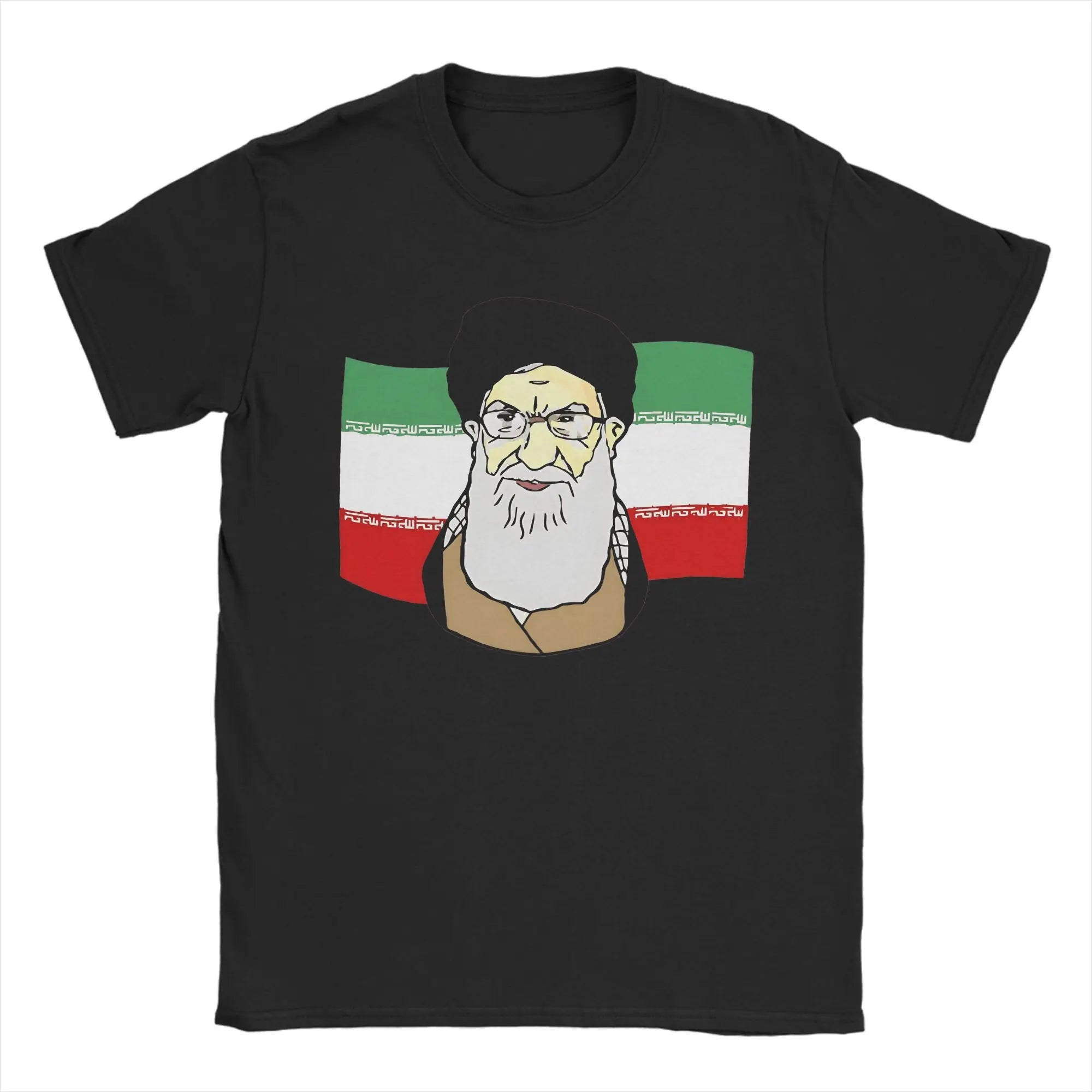Graphic Printing We Love You Ayatollah RIP 1939-2026 IRAN Ali Khamenei T Shirt for Men's Clothing Women Summer Cotton T Shirt