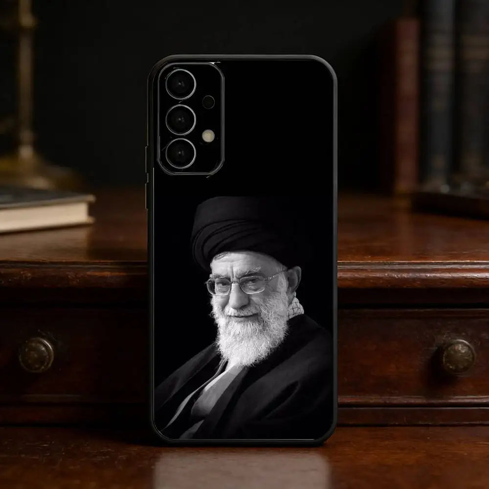 RIP Ali Khamenei Iranian Iran phone Case For Samsung S25,24,21,22,23,30,Ultra,20,Plus,Fe,Lite,Note Soft Black Cover