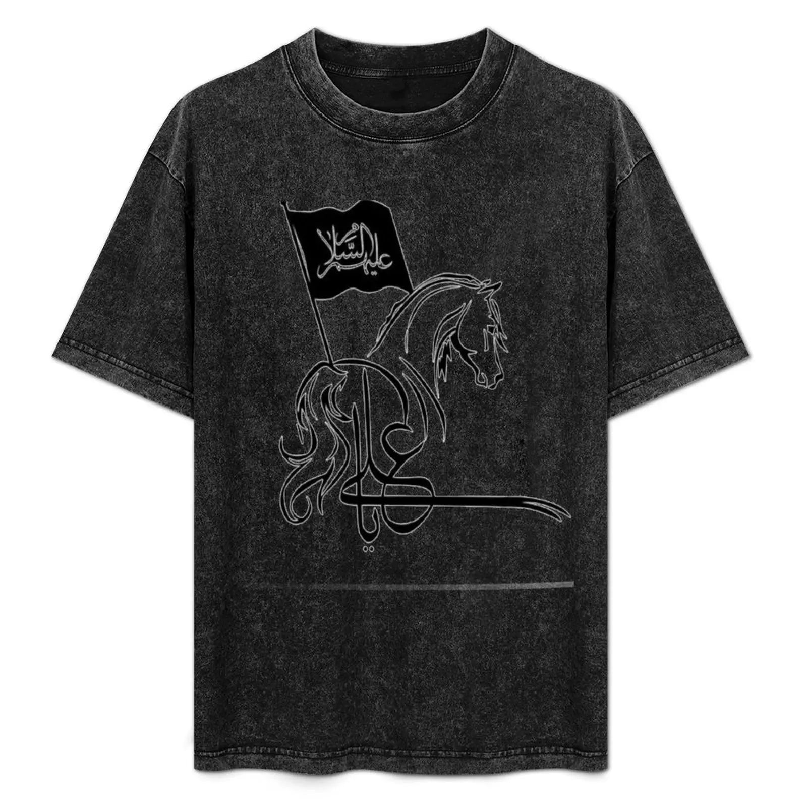 Labaik ya hussain T-Shirt Relaxed Casual Short Sleeve Tee