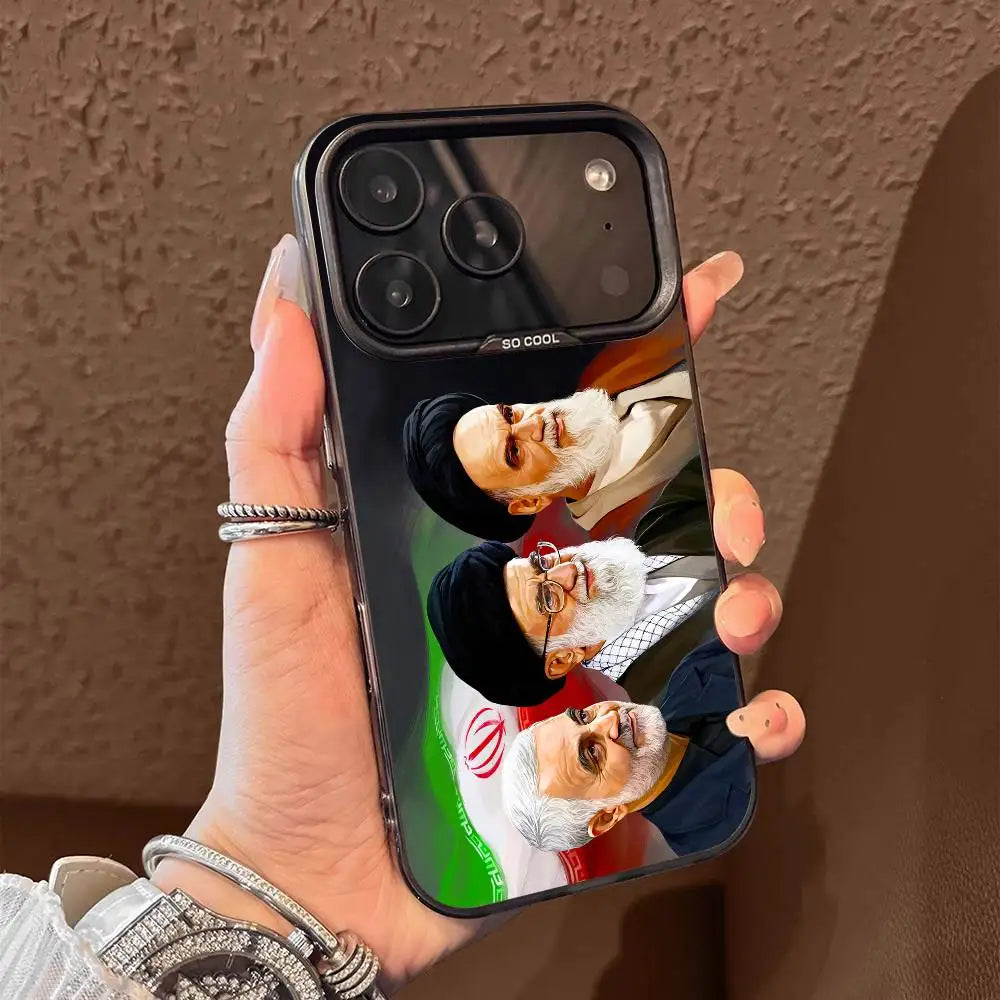 RIP Ali Khamenei Iranian Iran Phone Case For iPhone 15,17,11,14,13,16,12,E,Max,Plus,Air,Pro,Mini Black Matte Cover