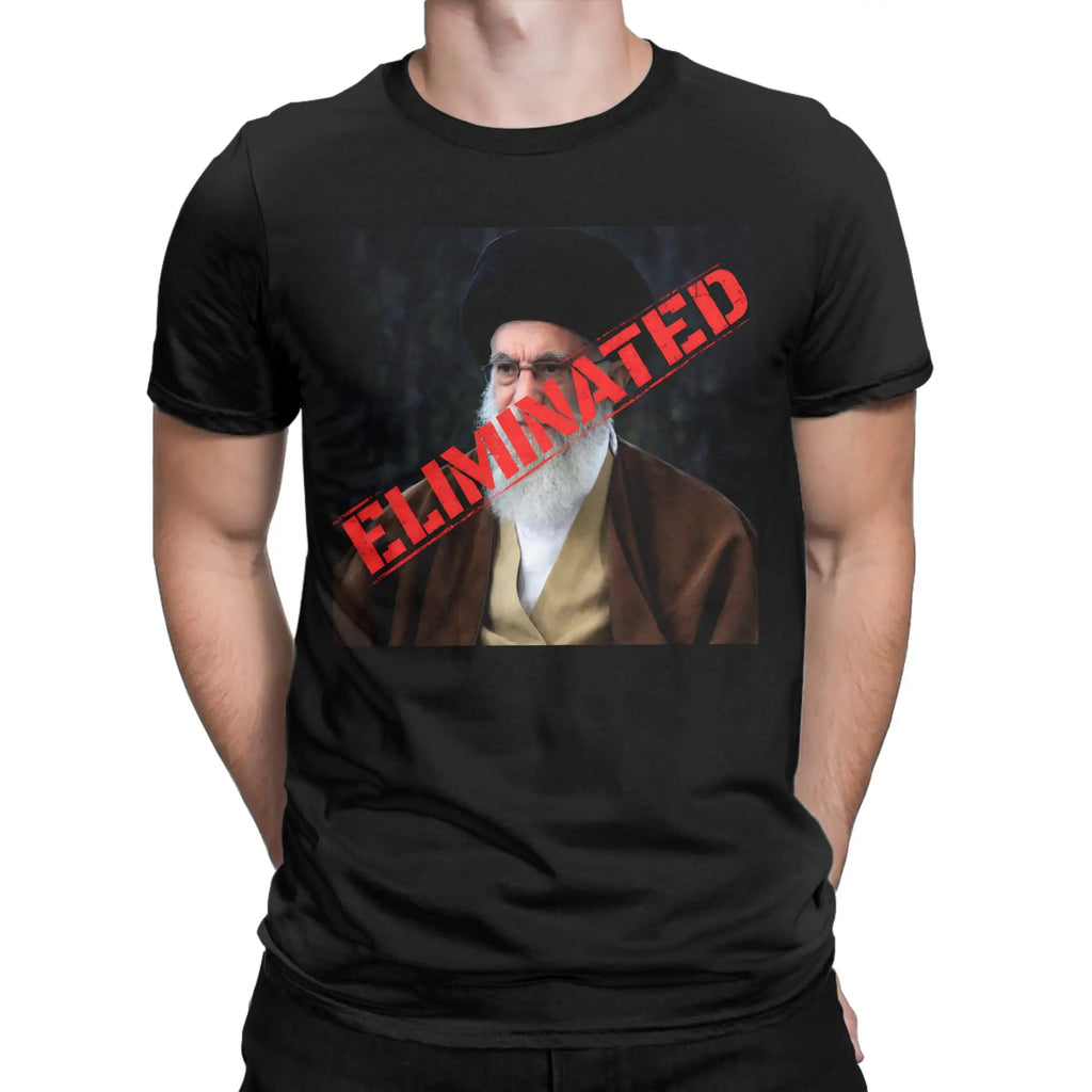 Mens Womens RIP Iran Ayatollah Ali Khamenei 1939 - 2026  T Shirt 100% Cotton Printed T-Shirt  Top Clothing