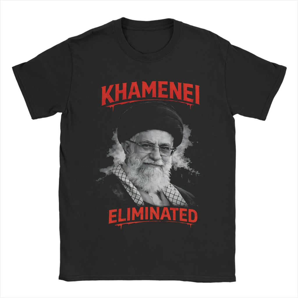 Graphic Printing We Love You Ayatollah RIP 1939-2026 IRAN Ali Khamenei T Shirt for Men's Clothing Women Summer Cotton T Shirt