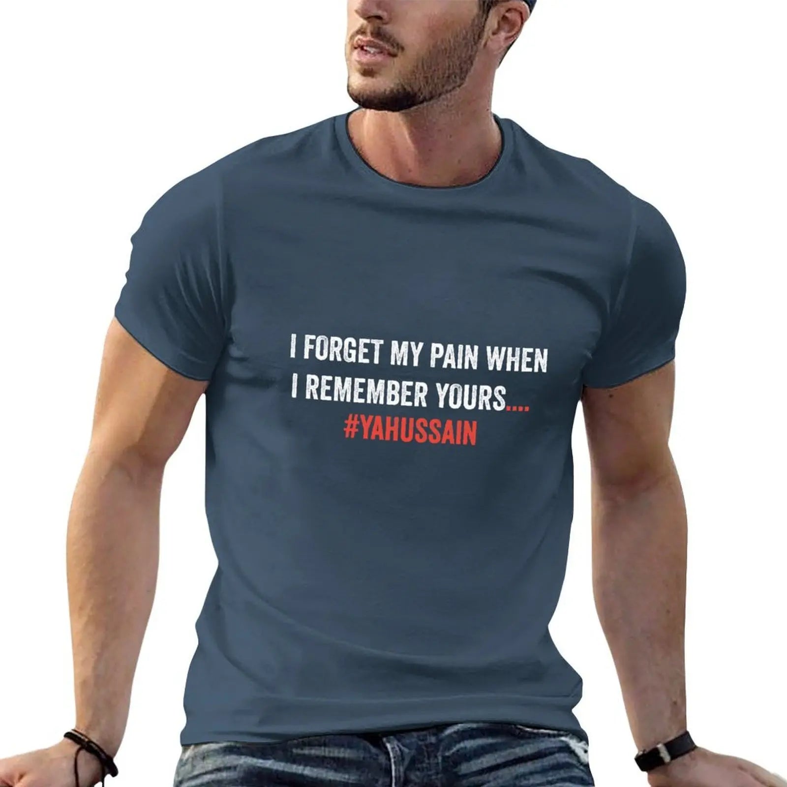 Labaik ya hussain T-Shirt mens graphic t shirts man t shirts for men casual t shirts designer T-shirt