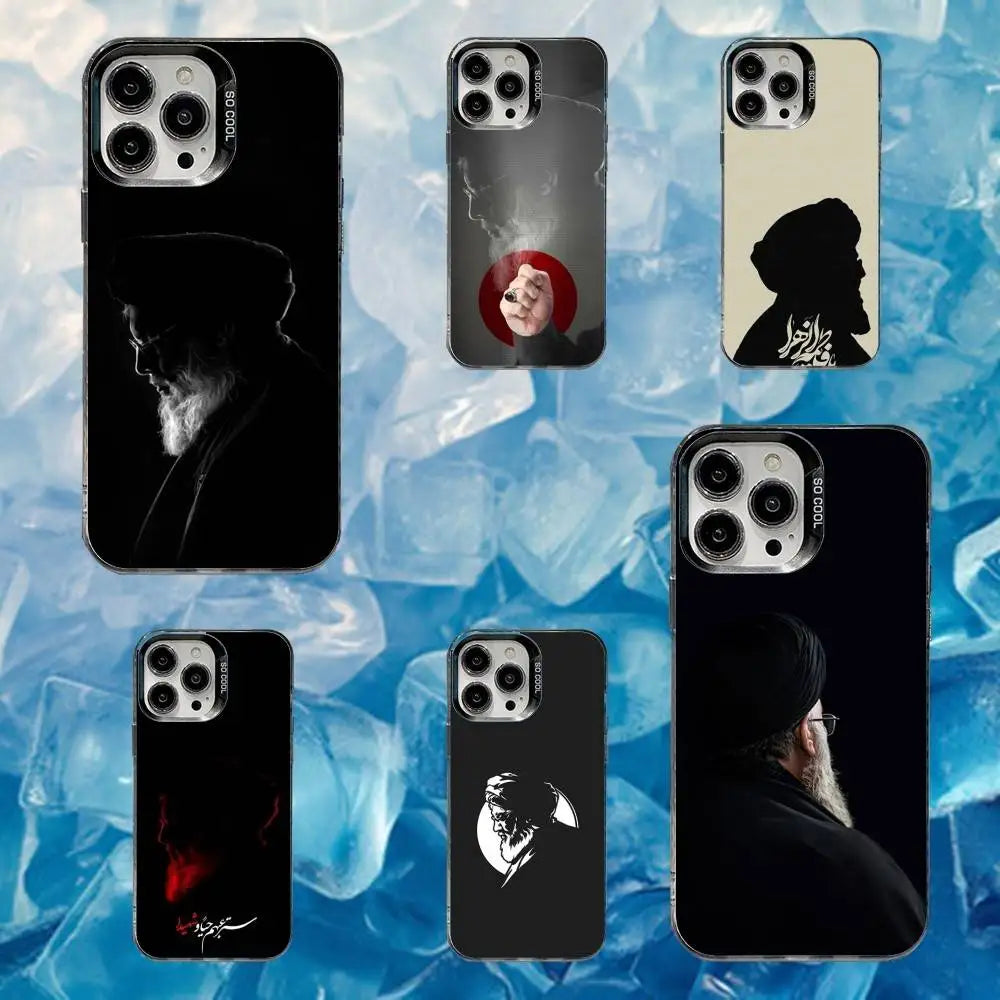 H-Hassan N-Nasrallah Phone Case For iPhone 16,15,14,13,12,11,Mini,Pro,SE,MAX White Matte Shockproof Cover