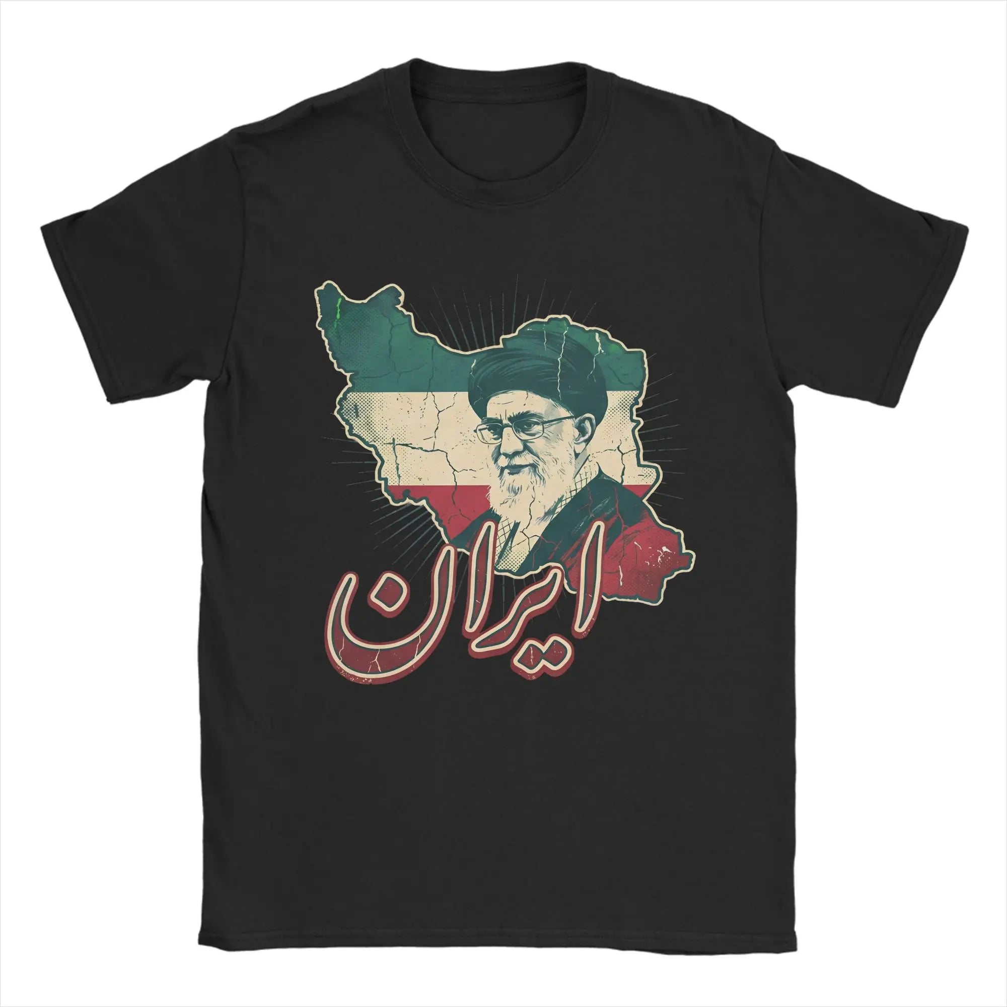 Graphic Printing We Love You Ayatollah RIP 1939-2026 IRAN Ali Khamenei T Shirt for Men's Clothing Women Summer Cotton T Shirt