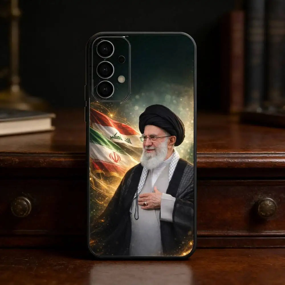 RIP Ali Khamenei Iranian Iran phone Case For Samsung S25,24,21,22,23,30,Ultra,20,Plus,Fe,Lite,Note Soft Black Cover