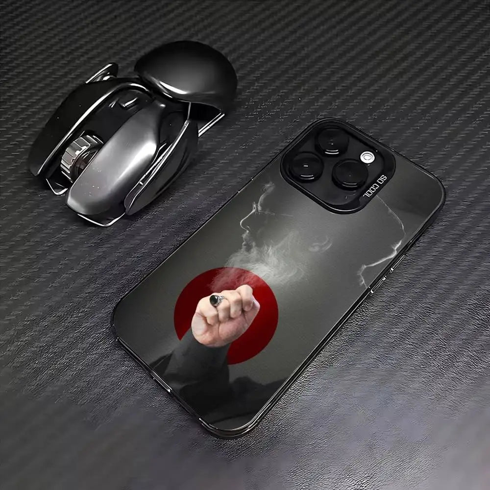 H-Hassan N-Nasrallah Phone Case For iPhone 17,16,15,14,13,12,11 Plus,Pro Max,Colored Silver Phone Case