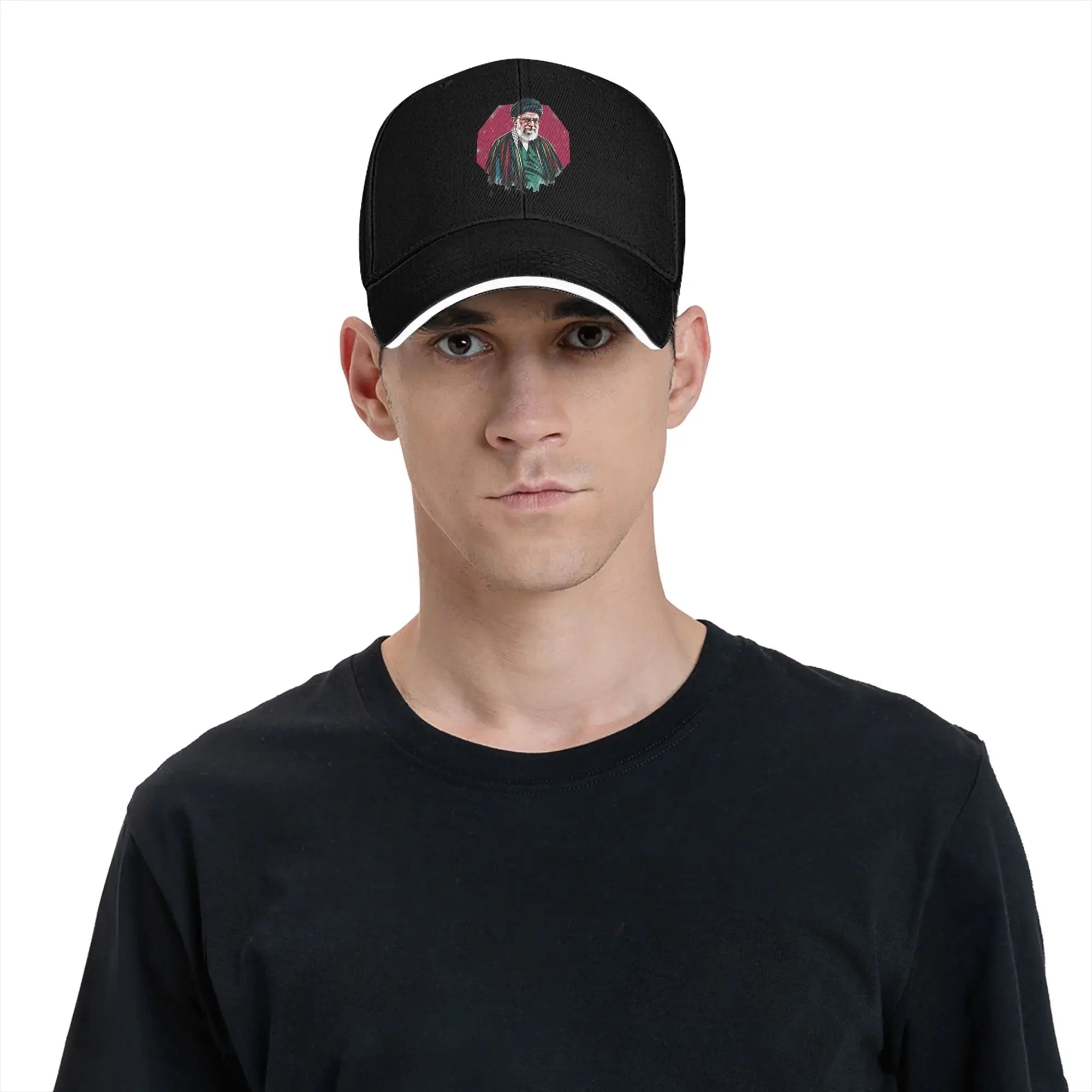 Ali K-Khamenei  Baseball Cap  Vintage Couple Women Trucker Hat Sun Design Running Hippie Baseball Caps Gift Idea