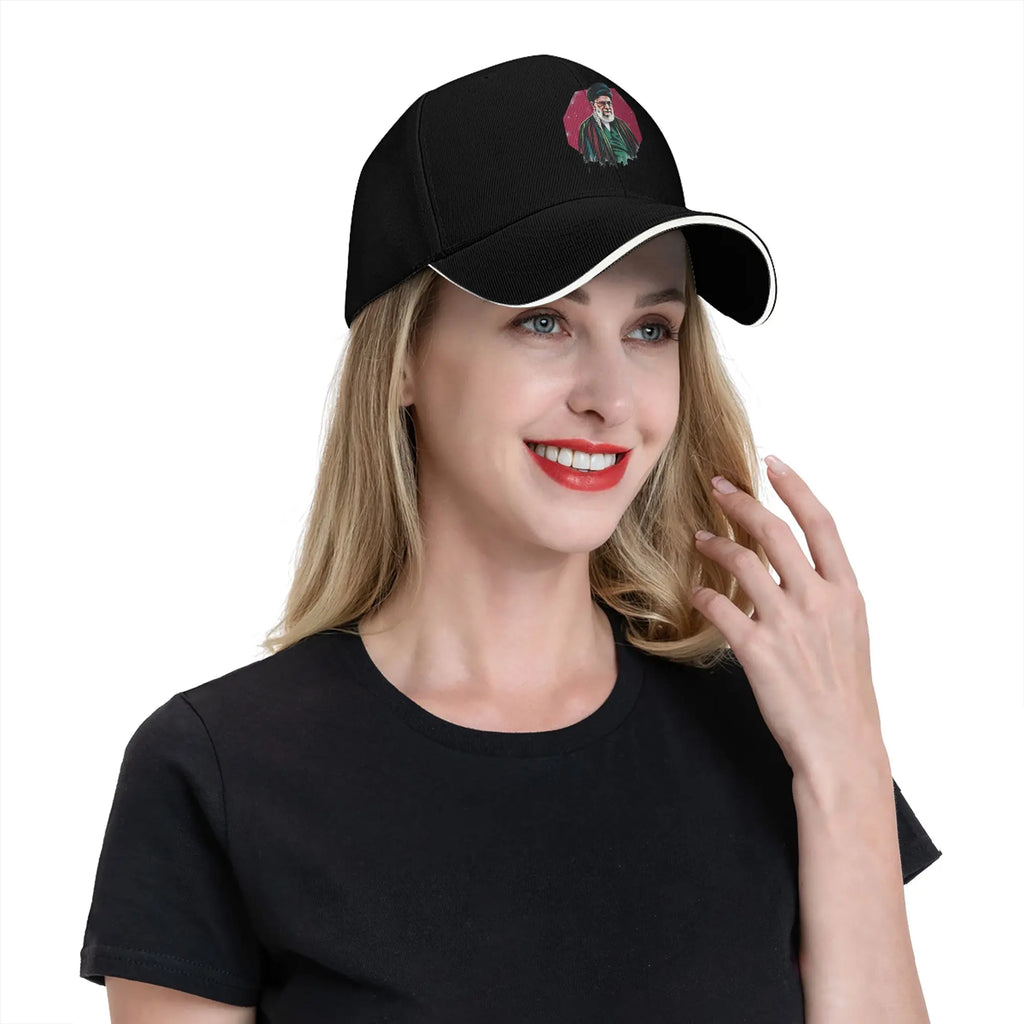 Ali K-Khamenei  Baseball Cap  Vintage Couple Women Trucker Hat Sun Design Running Hippie Baseball Caps Gift Idea