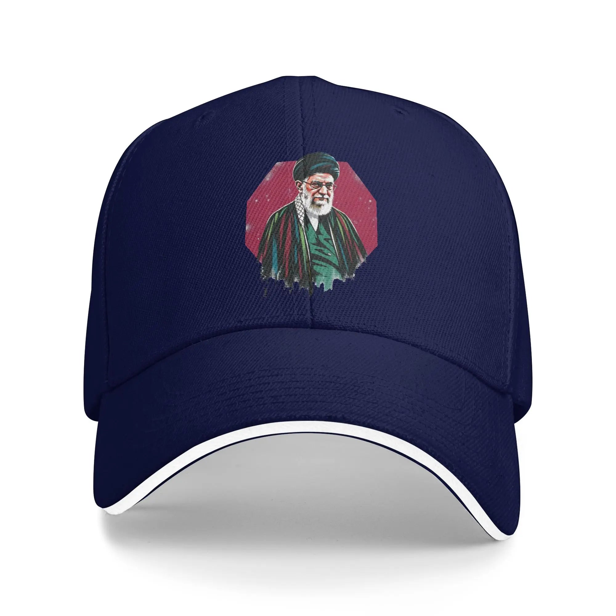 Ali K-Khamenei  Baseball Cap  Vintage Couple Women Trucker Hat Sun Design Running Hippie Baseball Caps Gift Idea