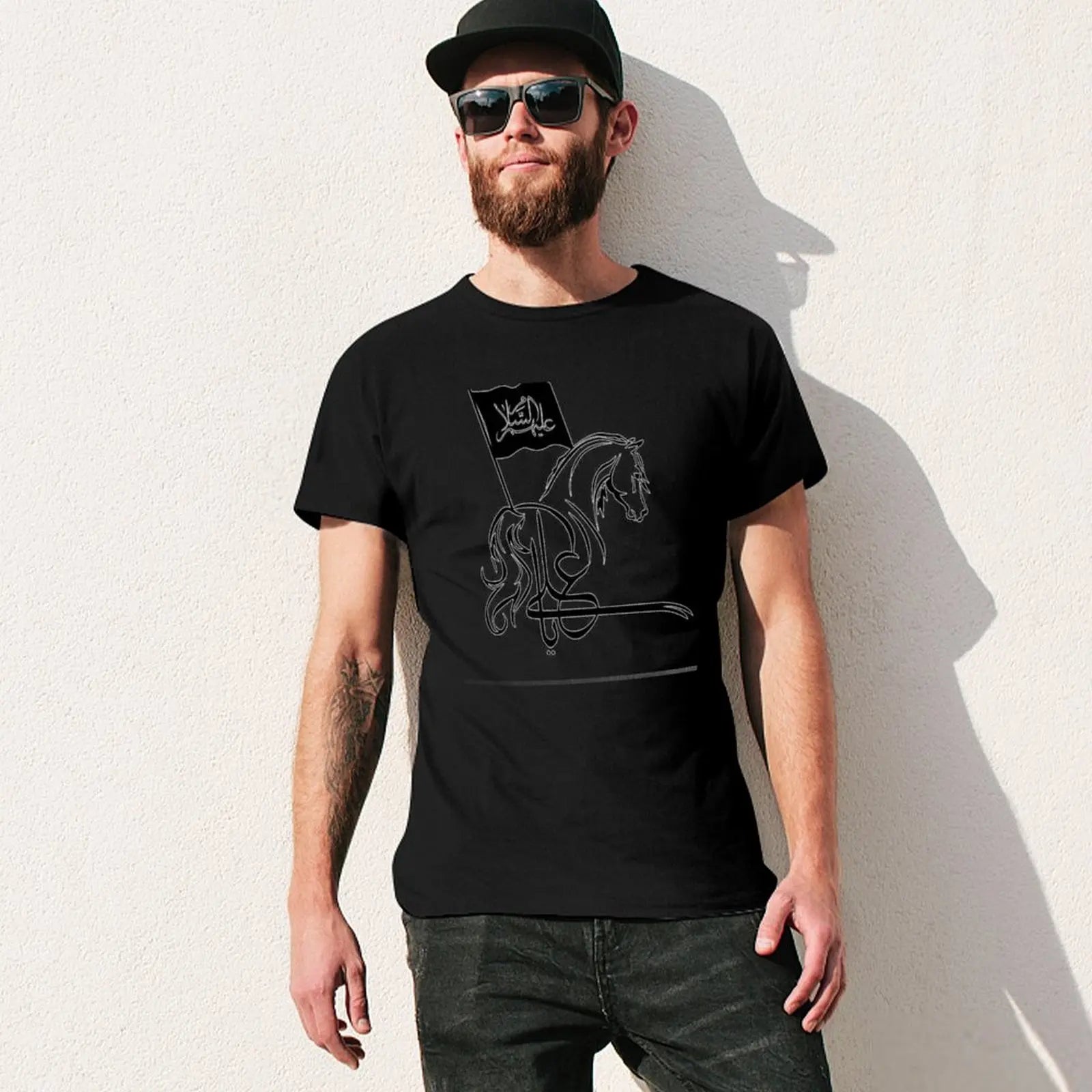 Labaik ya hussain T-Shirt All Weather Casual Short Sleeve