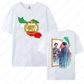 2026 Mojtaba Khamenei Inherit Iran Supreme Leader Graphic T-shirt Iran Flag Cultural Shirt Men Women Cotton Short-sleeve Tops