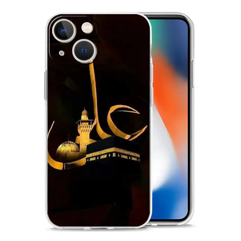 Phone Case For iPhone 17 Air Cases iPhone 16 15 12 13 14 Pro Max SE 7 8 Plus Back Cover Imam Ali Islamic Holy