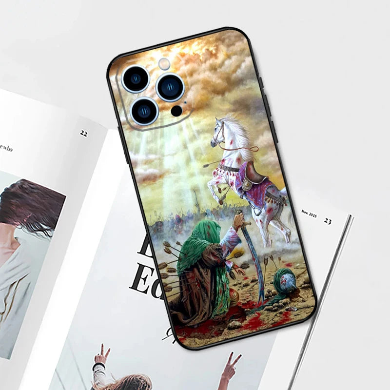 Islam Imam Ali Hussain Case For iPhone 17 Pro Max 14 13 12 11 Plus Mini Cover
