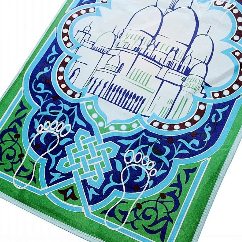 Mosque Smart Interactive Prayer Mat Educational  Rug Muslim Gift Islam Electronic Worship Blanket Islamic Prayer Blanket