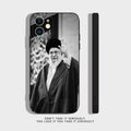 Peace Be Upon Him K-Khamenei I-Iran Phone Case For iPhone 17,16,15,14,13,12,11,X,XR,XS,Plus,Mini,Pro,Max black Shockproof Cover
