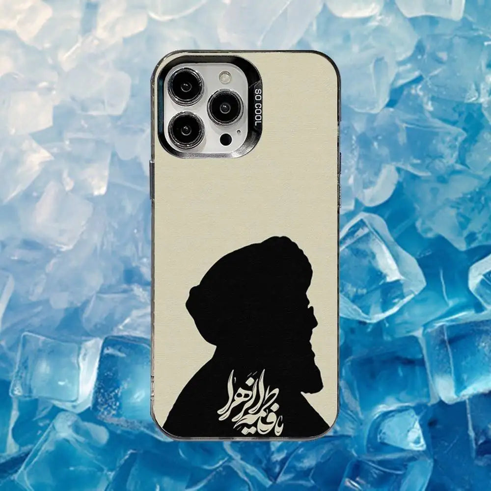 H-Hassan N-Nasrallah Phone Case For iPhone 16,15,14,13,12,11,Mini,Pro,SE,MAX White Matte Shockproof Cover