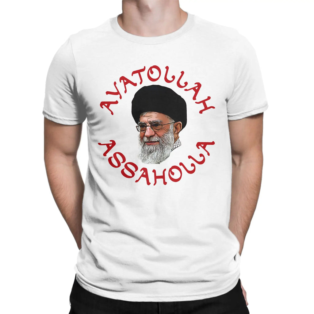 Mens Womens RIP Iran Ayatollah Ali Khamenei 1939 - 2026  T Shirt 100% Cotton Printed T-Shirt  Top Clothing