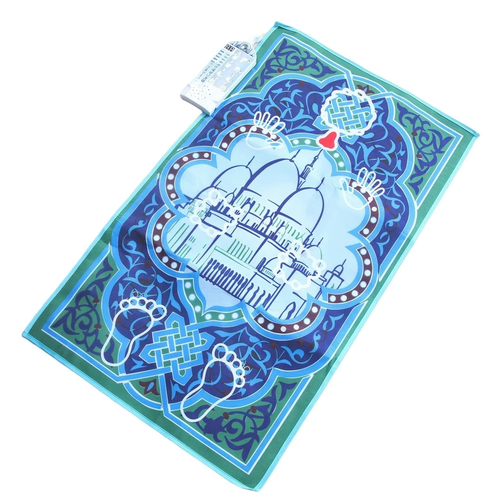 Mosque Smart Interactive Prayer Mat Educational  Rug Muslim Gift Islam Electronic Worship Blanket Islamic Prayer Blanket