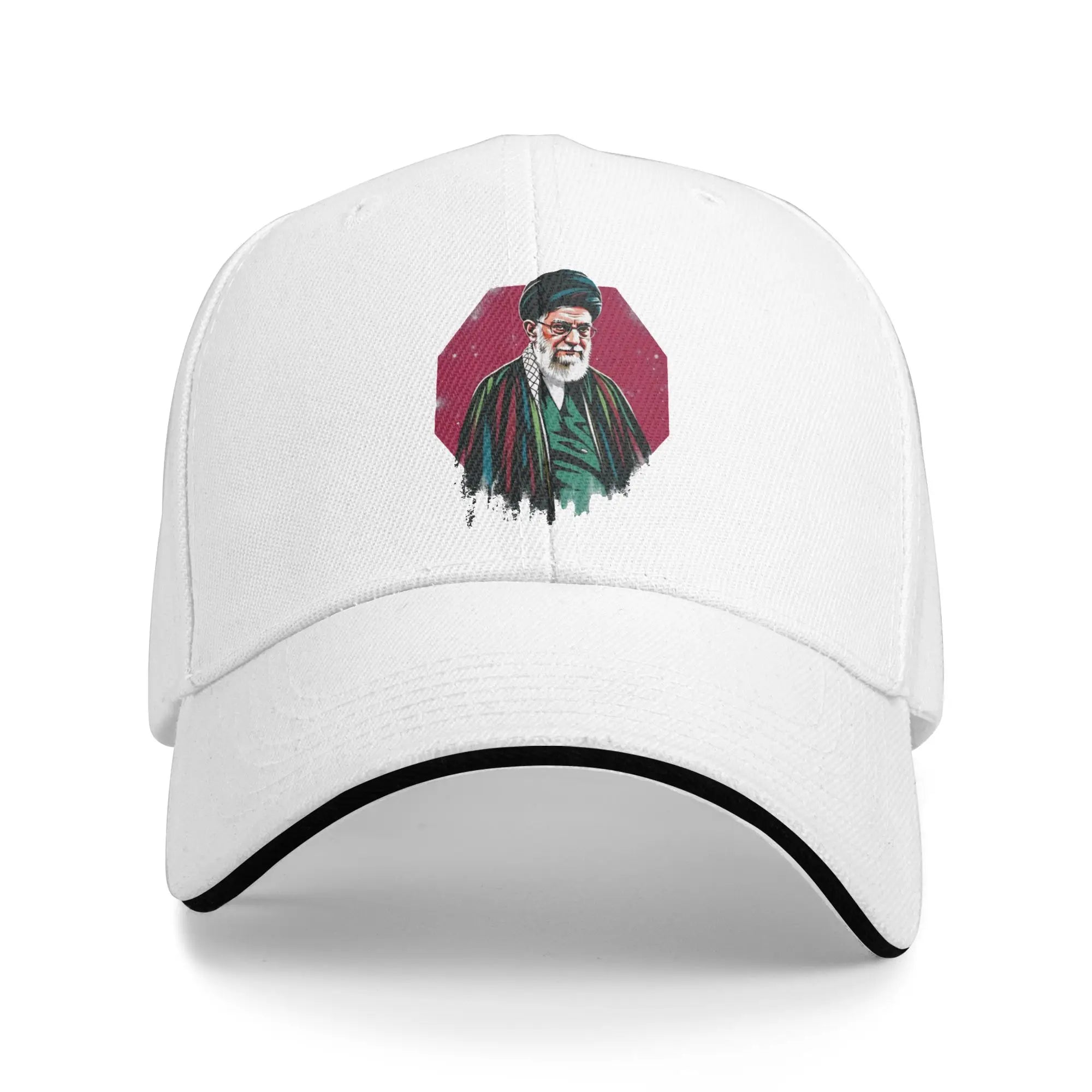 Ali K-Khamenei  Baseball Cap  Vintage Couple Women Trucker Hat Sun Design Running Hippie Baseball Caps Gift Idea