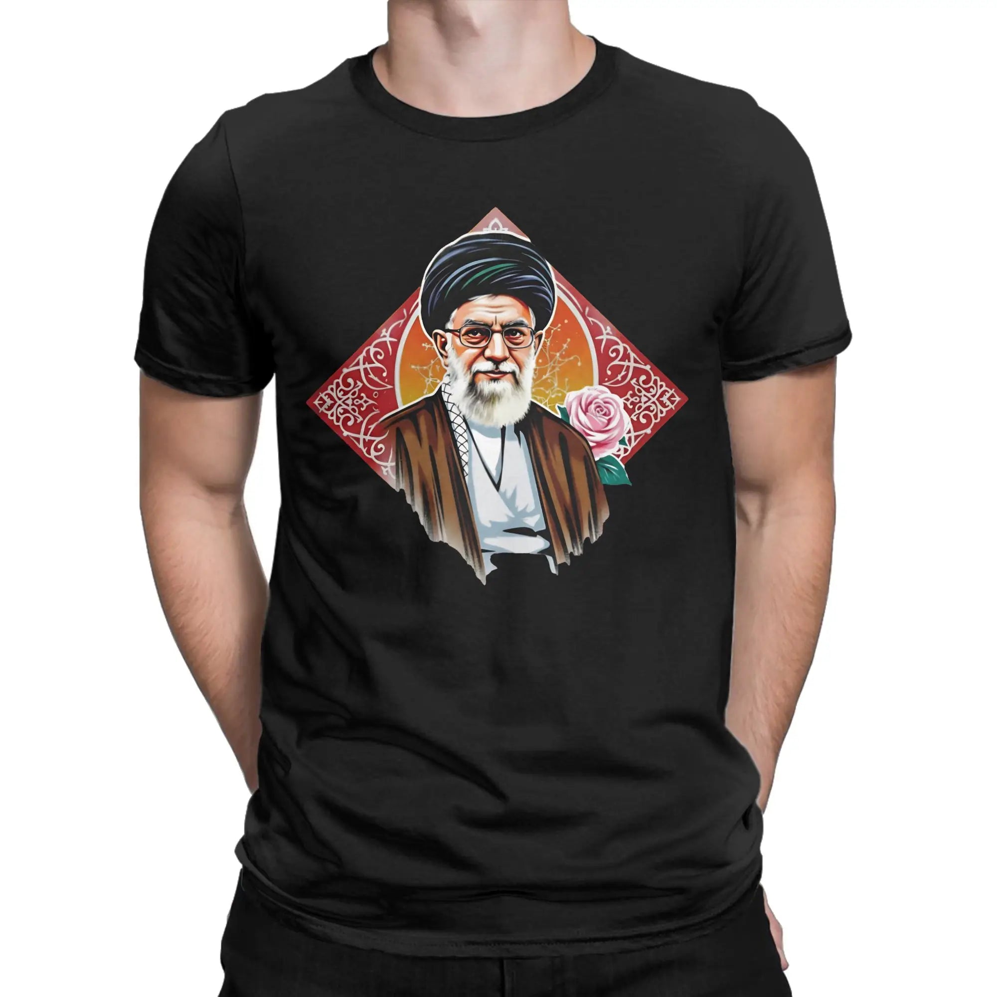 Men Women Printed RIP Iran Ayatollah Ali Khamenei 1939 - 2026  T Shirt Tee 100% Cotton  T-shirts Clothing