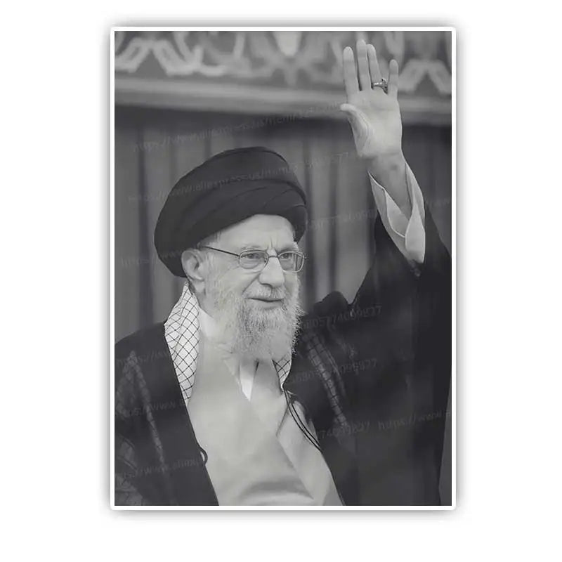 Ali Khamenei Iran - Supreme Leader Car Sticker Self-adhesive Decal For Automotive Rear Window And Bumper Waterproof Sticker Y420