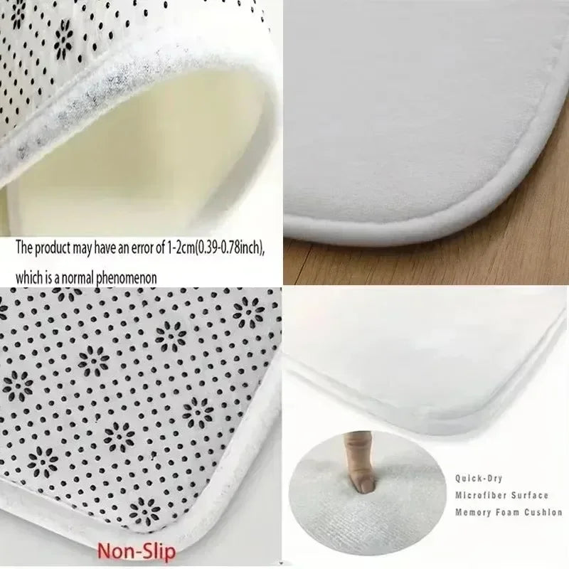 Islam Muslim Prayer Mat Living Room Decor Anti-slip Carpets Bedroom Bedside Soft Rug Entrance Doormat Machine Washable Carpet
