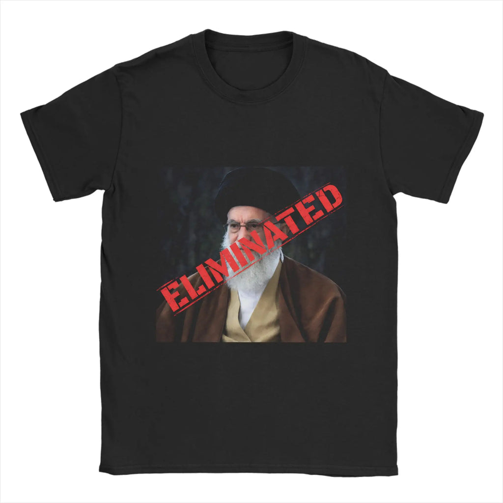 Ali Khamenei  Cotton T Shirt For Adult Summer  Street Style T-Shirts O Neck Hipster Tee Shirt Oversized Loose Tops