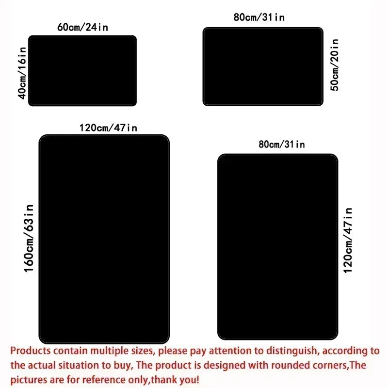 Islam Muslim Prayer Mat Living Room Decor Anti-slip Carpets Bedroom Bedside Soft Rug Entrance Doormat Machine Washable Carpet