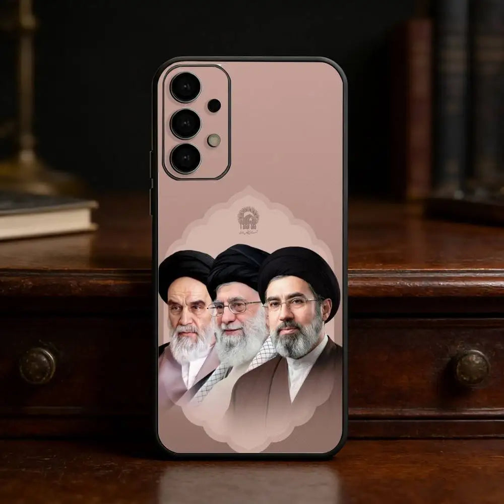 RIP Ali Khamenei Iranian Iran phone Case For Samsung S25,24,21,22,23,30,Ultra,20,Plus,Fe,Lite,Note Soft Black Cover