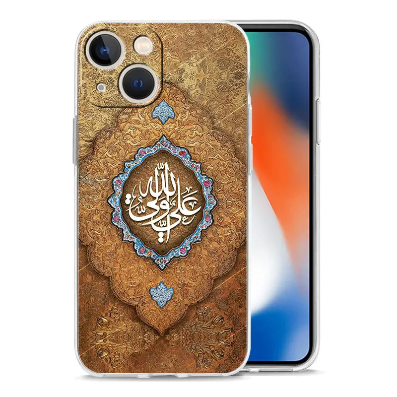 Phone Case For iPhone 17 Air Cases iPhone 16 15 12 13 14 Pro Max SE 7 8 Plus Back Cover Imam Ali Islamic Holy