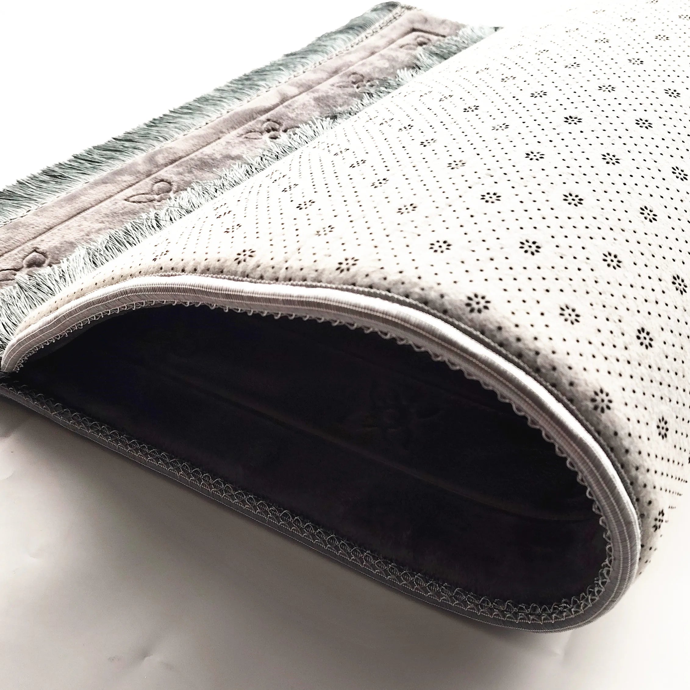 Memory Foam Prayer Mat Luxury Large Muslim Prayer rug Padded Very Thick Janamaz Sajadah for Men Women for Eid Ramadan