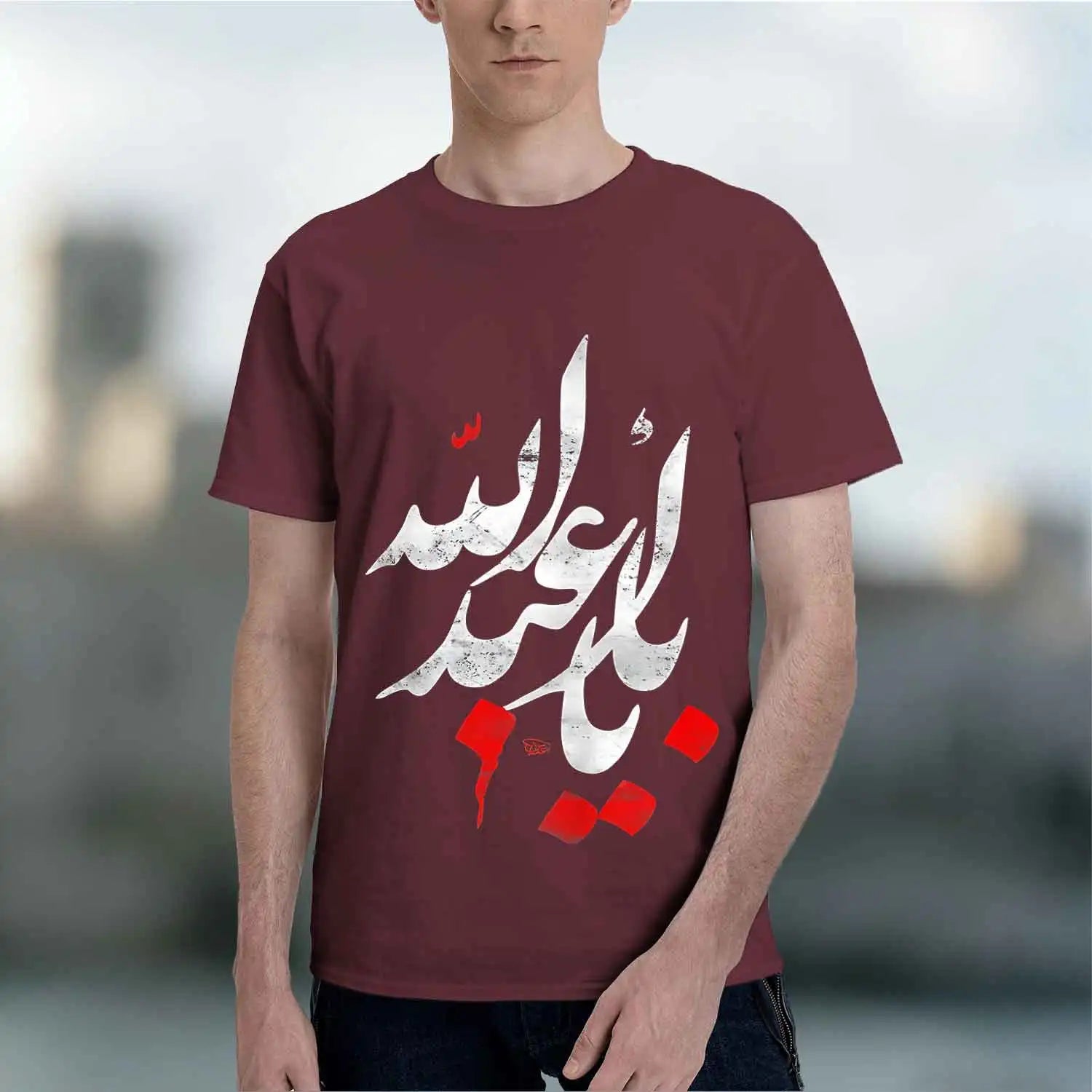 Muhar Ashura Ya Hussain For Kid 2026 New Model Men’s Short-sleeve crewneck T-Shirt Classic Casual Multiple Colors and Sizes for
