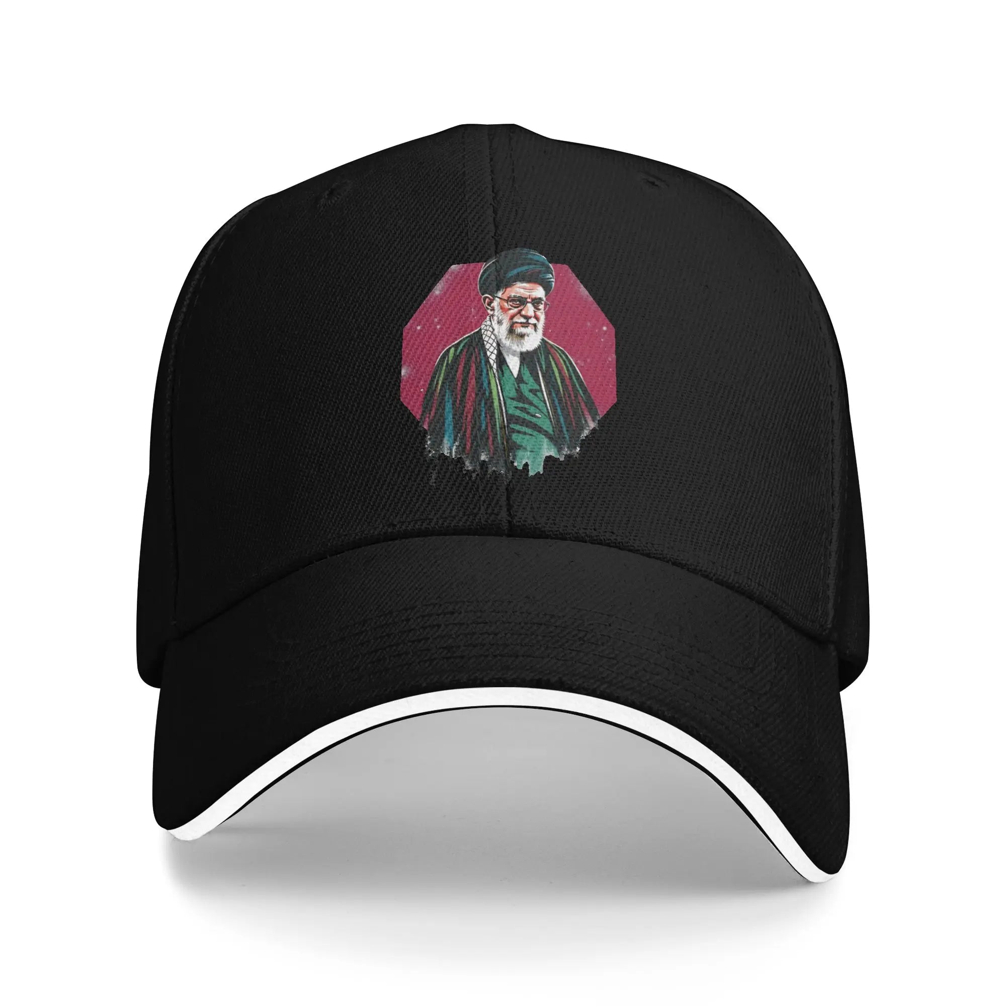 Ali K-Khamenei  Baseball Cap  Vintage Couple Women Trucker Hat Sun Design Running Hippie Baseball Caps Gift Idea