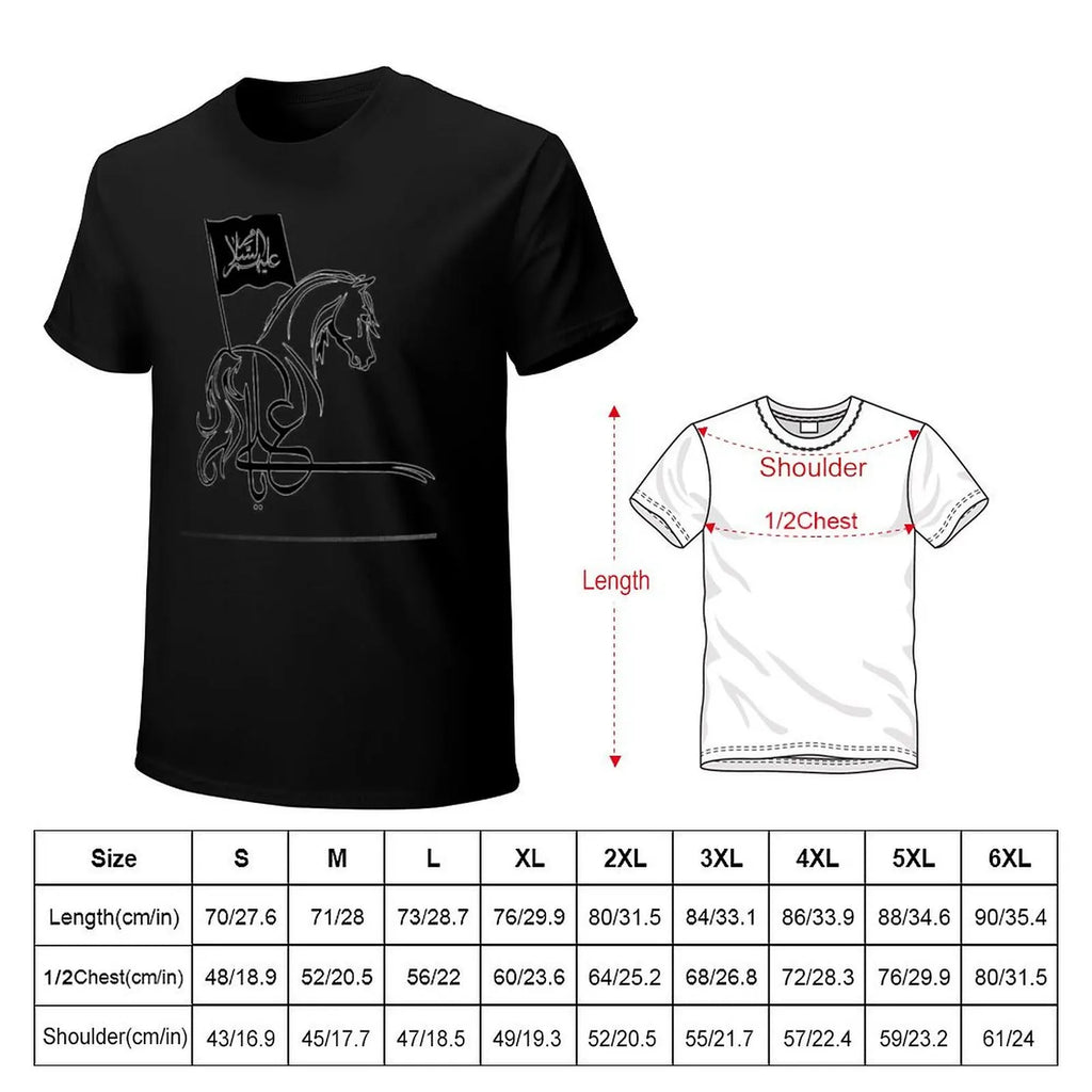 Labaik ya hussain T-Shirt All Weather Casual Short Sleeve