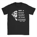 Graphic Printing We Love You Ayatollah RIP 1939-2026 IRAN Ali Khamenei T Shirt for Men's Clothing Women Summer Cotton T Shirt