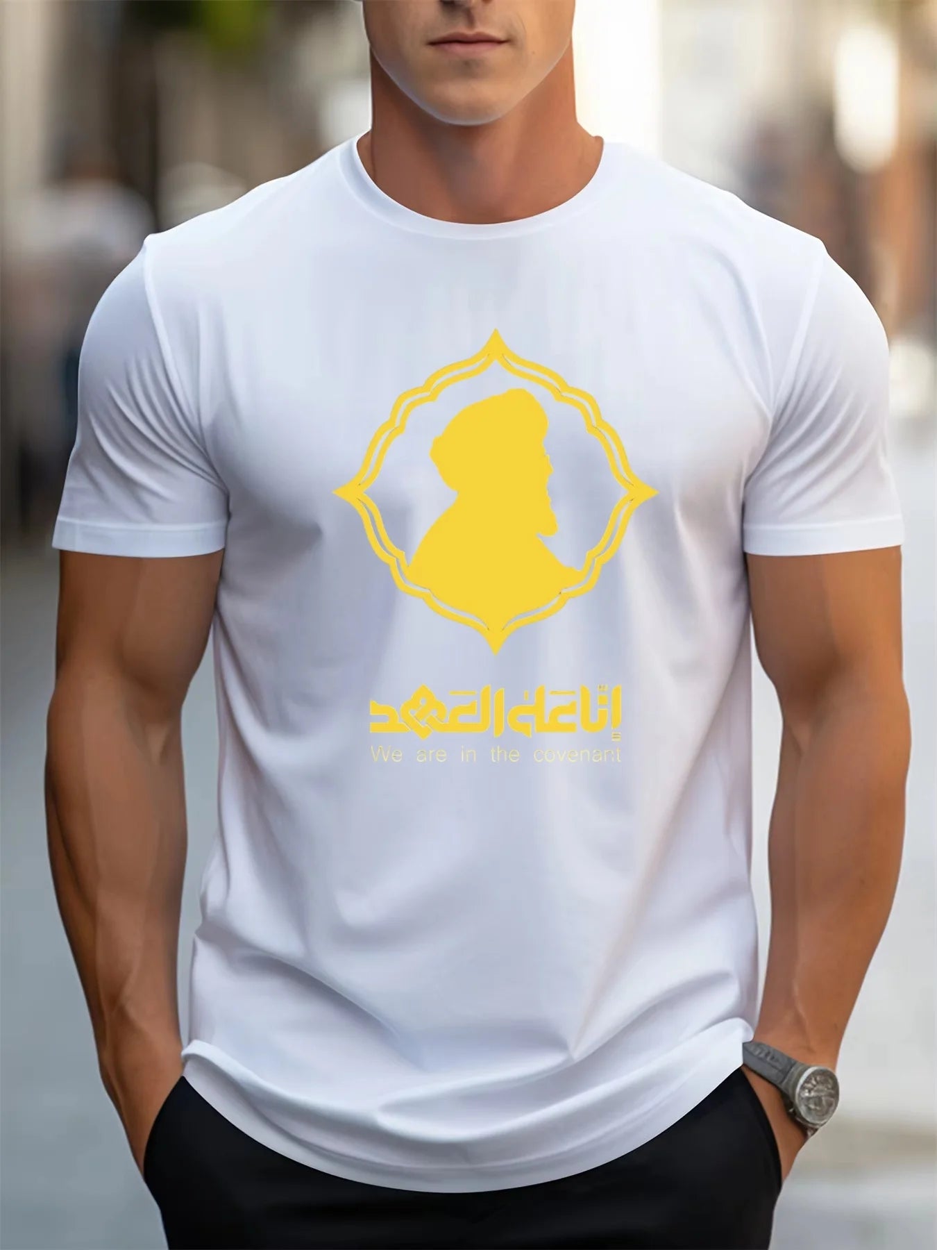 2025 Men 100% Cotton T-Shirt New Khomeini Imam Graphic Persia Islam T-Shirt Oversized Unisex Clothing Harajuku Vintage Casual