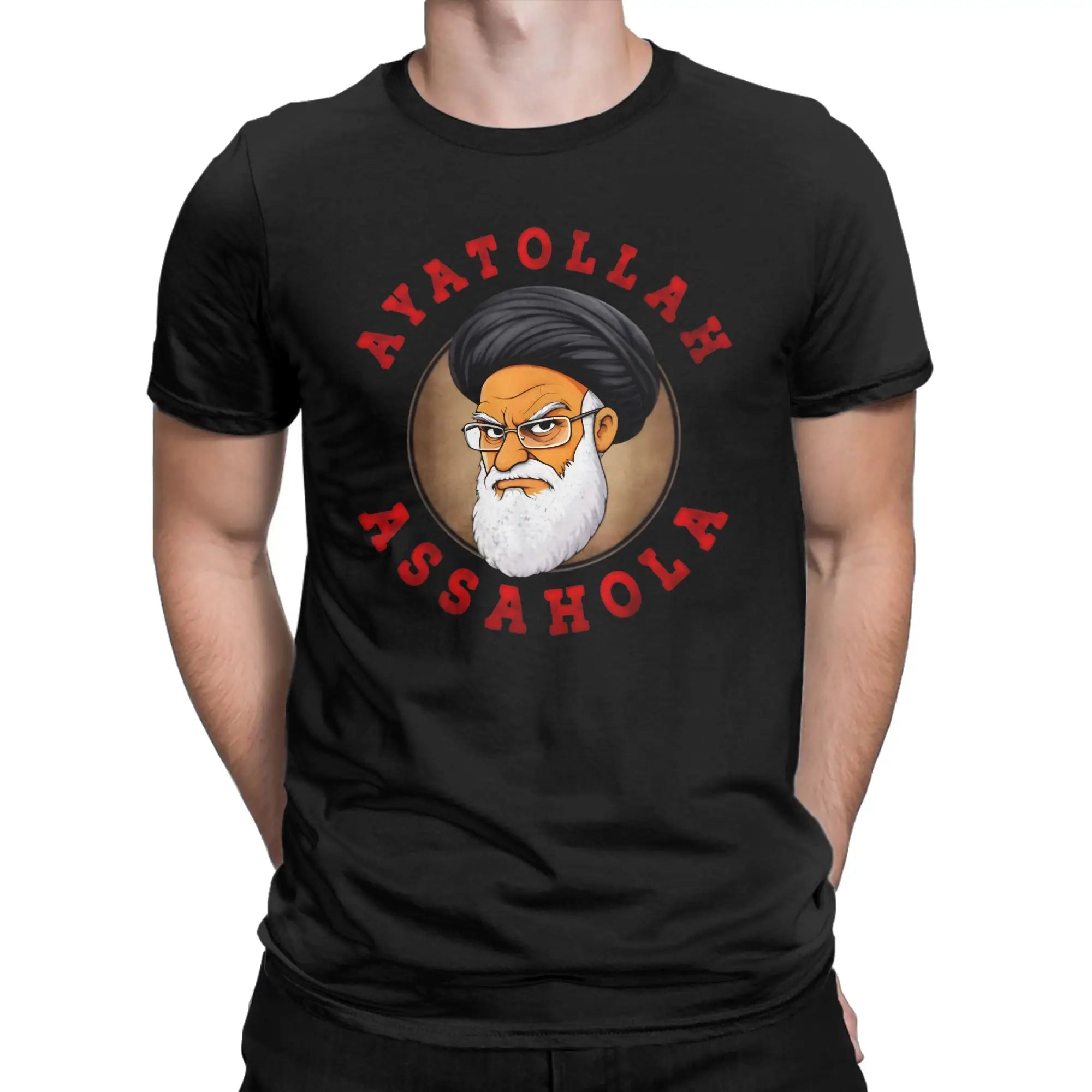 Men Women Printed RIP Iran Ayatollah Ali Khamenei 1939 - 2026  T Shirt Tee 100% Cotton  T-shirts Clothing