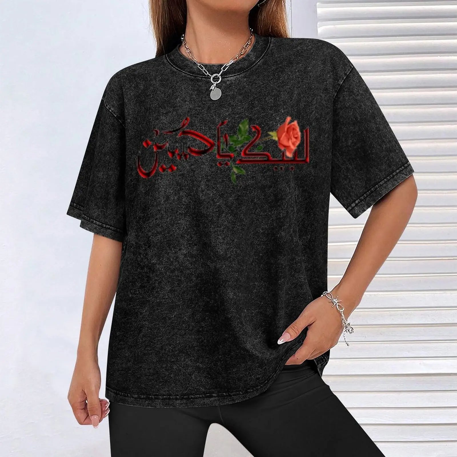 labbaik ya hussain T-Shirt Moisture Control Sports Tee