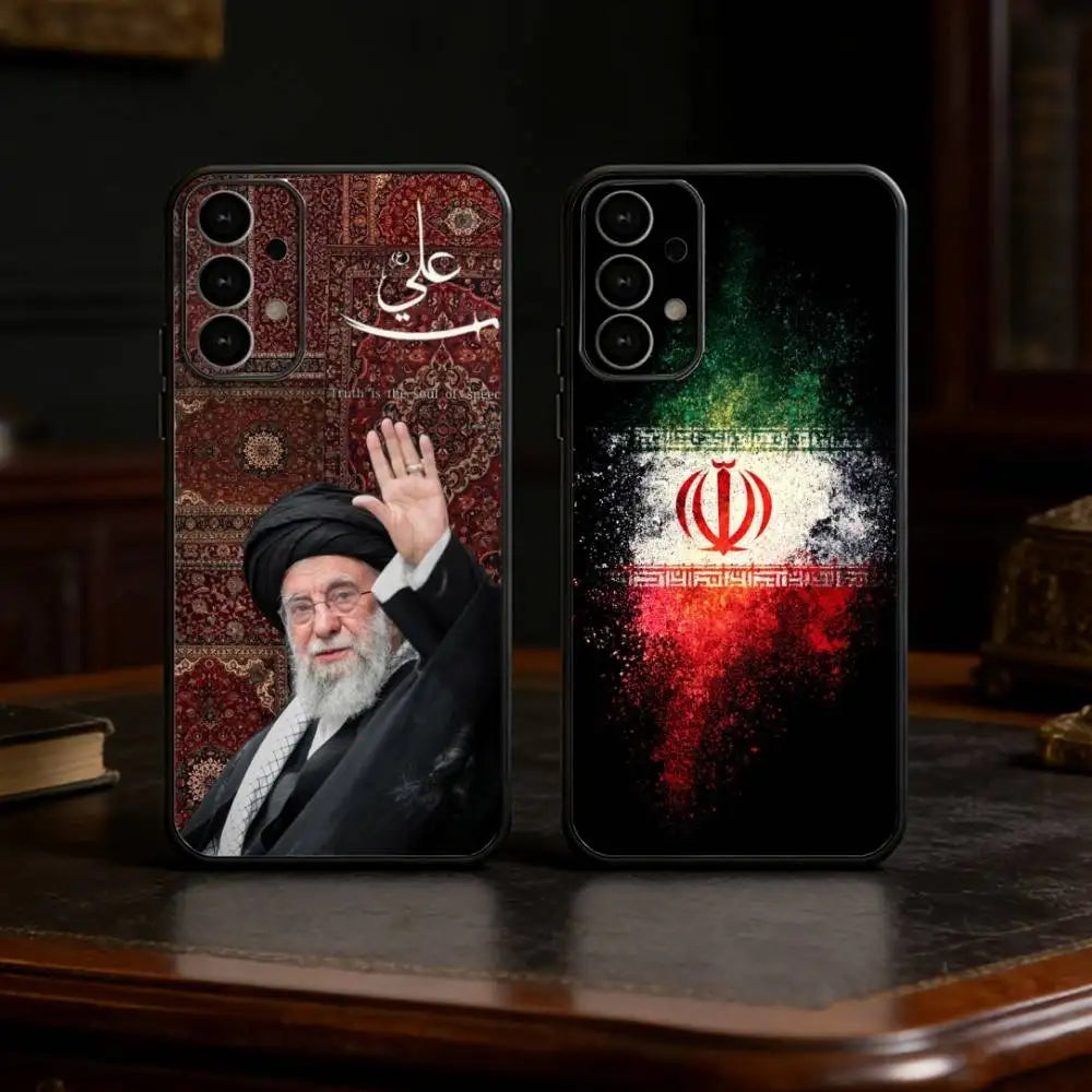 RIP Ali Khamenei Iranian Iran phone Case For Samsung S25,24,21,22,23,30,Ultra,20,Plus,Fe,Lite,Note Soft Black Cover