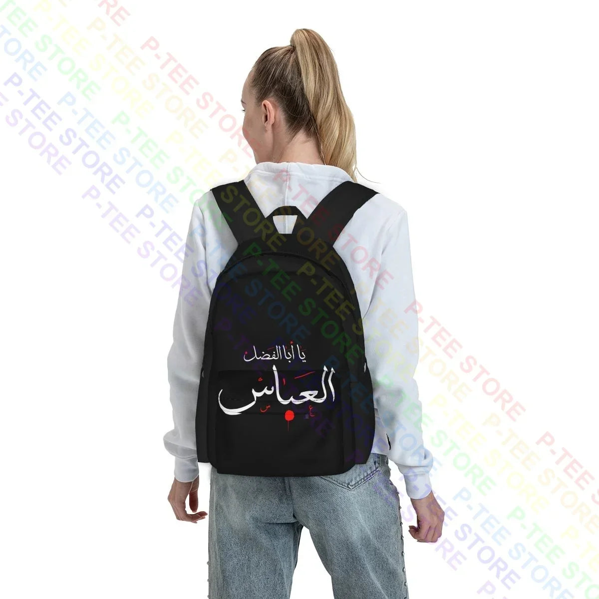 Ya Aba Alfadhl Al Abbas Muharram Ashura Karbala Large Capacity Backpack Gym Swimming Shopping Bag Bags For Travel